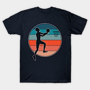 Vintage Basketball Player T-Shirt